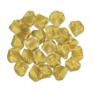 144 Petali in Poliestere Oro Metal