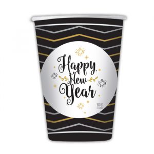Happyyami 12pcs 2020 Happy New Year Bicchieri per Occhiali novità Divertenti Bicchieri Glitter Party Bicchieri per bomboniere Forniture per 2020 Decorazioni per Feste di Capodanno 