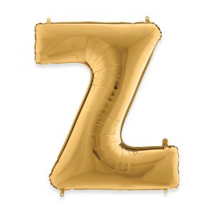 Palloncino Mylar Oro 40" Lettera Z