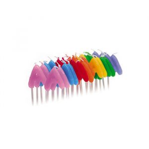 28 Candeline 6 cm Lettera A