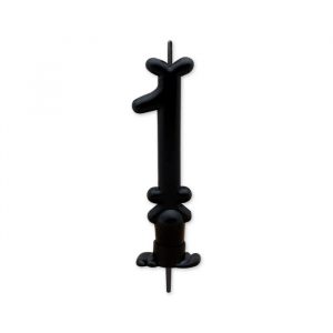 Candelina Classica Nera 8