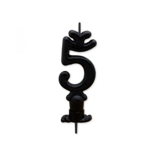 Candelina Classica Nera 8