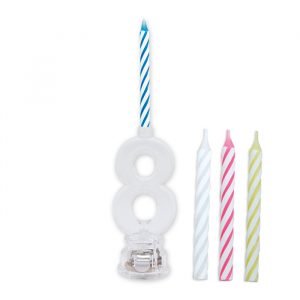 Porta Candeline in plastica con Lampeggiante 7