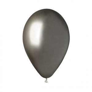 50 Palloncini in Lattice 13" Glossy Grey