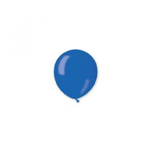 100 Palloncini in Lattice 5" Blu Metal
