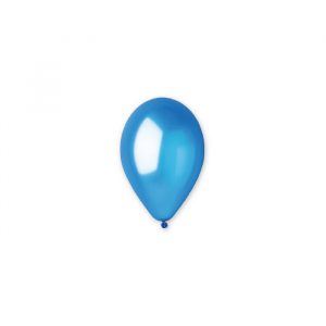 100 Palloncini in Lattice 12" Blu Elettrico Metal