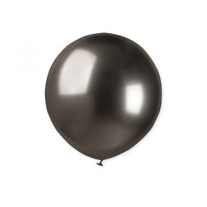 25 Palloncini in Lattice 19" Glossy Grey