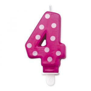 Candelina Pois Fuxia 8