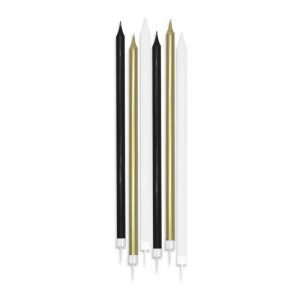 6 Candeline Matite 15 cm Special Prestige
