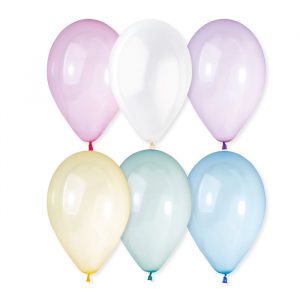 50 Palloncini in Lattice 13" Crystal Assortiti