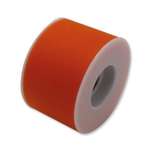 Rotolo Tulle 5 cm x 50 mt Arancio