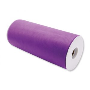 Rotolo Tulle 25 cm x 100 mt Viola