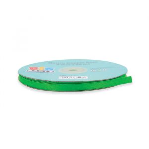 Nastro Doppio Raso 6 mm x 50 mt Verde