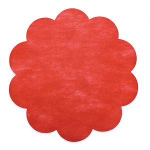 20 Margherite in TNT Ø 55 cm Rosso