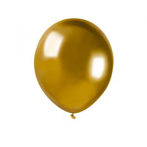50 Palloncini in Lattice 5" Glossy Gold